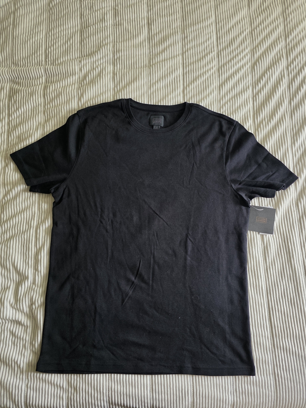 14th & Union Men's Black Short-Sleeve Crew Tee